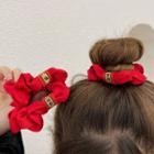 Letter Fabric Hair Tie