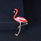 Flamingo Brooch Red - One Size