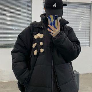 Bear Detail Padded Jacket