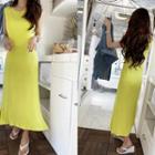 Ribbed Long Tank Dress