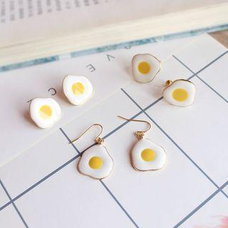 Fried Egg Drop Earring / Stud Earring