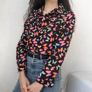 Butterfly Printed Jacket
