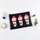 Choo Choo Cat Series Makeup Pouch Berrychoo - Black - One Size