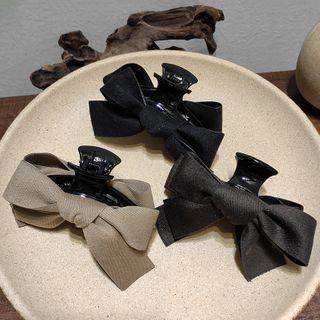 Fabric Bow Hair Claw