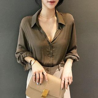 Sleek Plain Shirt