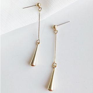Cylinder Drop Earring / Ear Clip
