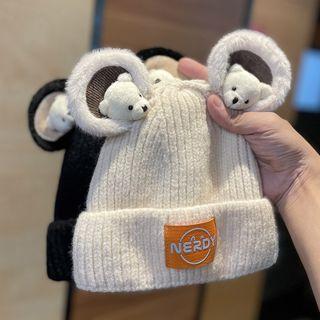 Bear Bear Knit Beanie