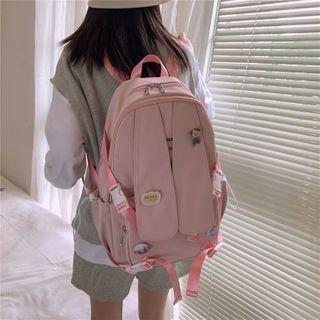Pin Paneled Backpack