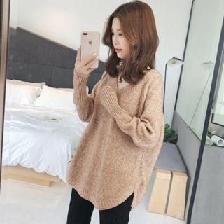 Scoop Hem Sweater