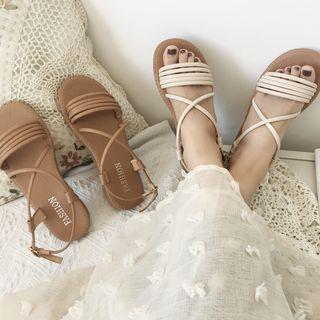 Strappy Flat Sandals (various Designs)