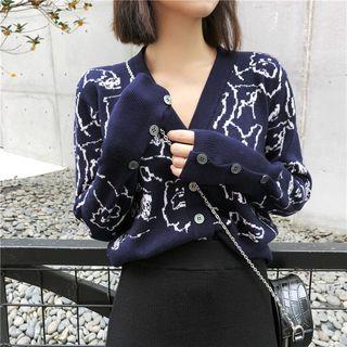 Patterned Sweater / Cardigan