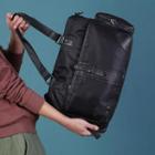 Nylon Sport Tube Bag Black - One Size