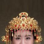 Chinese Wedding Headpiece As Shown In Figure - One Size