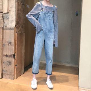 Long-sleeve Plain T-shirt / Jumper Jeans