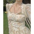 Long-sleeve Floral Dress (various Designs)