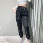 Zip-up Jogger Pants