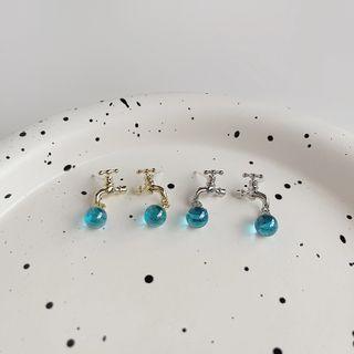 Water Tap Drop Earring