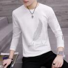 Embroidery Long-sleeve T-shirt