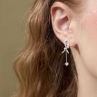 925 Sterling Silver Knot Dangle Earring