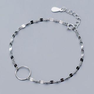 925 Sterling Silver Hoop Bracelet / Anklet