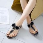 Rhinestone Flat Flip-flops