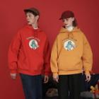 Robot Print Hoodie