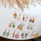 Alloy Glaze Dangle Earring (various Designs)