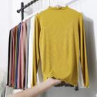 Lettuce Edge Long-sleeve Ribbed T-shirt