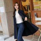 Frilled-neck Bell-cuff Parka