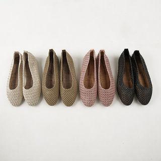 Woven Rattan Flats
