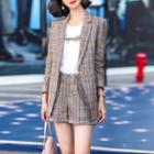 Plain Blazer / Shorts / Set