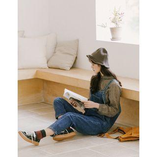 Denim Overall Pants One Size