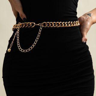Chain Belt 0729 - Gold - One Size