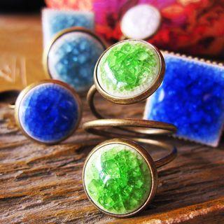 Ceramic Statement Ring
