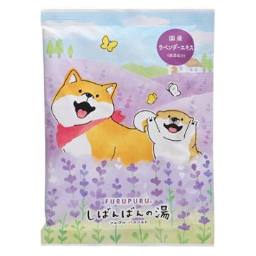 Mind Wave - Furupuru Shibanban Bath Salt Lavender 60g
