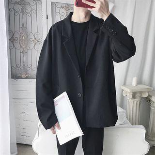 Twins-button Oversize Blazer