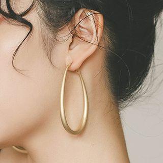 Irregular Hoop Earring As Shown In Figure - One Size