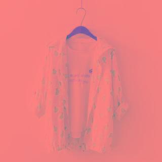 Hooded Button-up Patterned Jacket