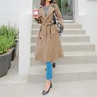 Jersey Trench Coat