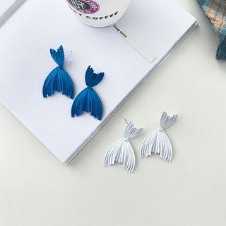 Mermaid Tail Alloy Dangle Earring