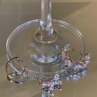 Rhinestone Bow Ear Cuff (various Designs)