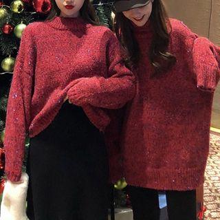 Mock-neck Sweater / Turtleneck Long Sweater