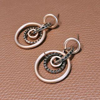 Layer Hoop Earring Gold - One Size
