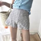 Knit High Waist Shorts / Knit Tank Top
