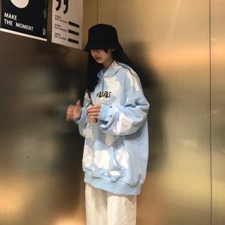 Sky Print Hoodie