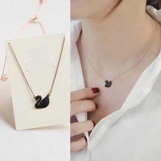 Swan Short Necklace