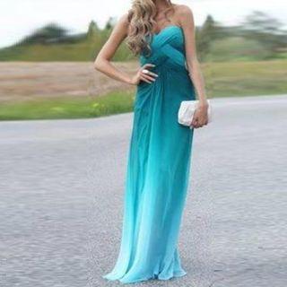 Ombre Evening Gown