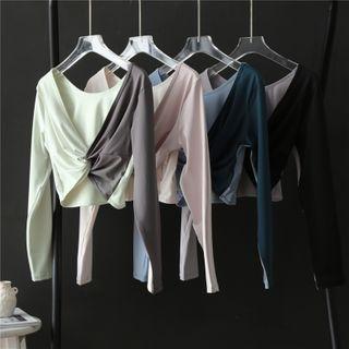 Two-tone Long-sleeve Sport T-shirt