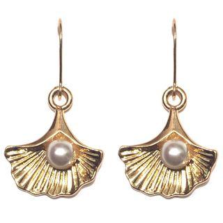 Ginkgo Drop Earring / Clip-on Earring