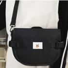 Panda Applique Messenger Bag